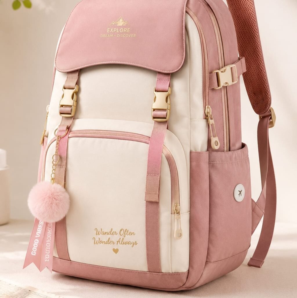 Trendy backpack designed for travel